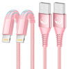 Picture of 2 Pack 10ft iPhone Charger, [Apple MFi Certified] Long iPhone Charger Cord 10 ft Nylon Braided Lightning to USB Cable Fast Charging Cords Compatible with iPhone 14 13 12 11 Pro Max XR XS X 8 7 6