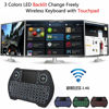 Picture of Upvivi 2.4G Wireless Keyboard with Touchpad Mouse Backlit USB Mini Keyboard Multi-Media Handheld Android Box Remote Keyboard for Pc,Pad,Xbox,360,Ps3,TV Box, Htpc,Iptv,Raspberry Pi