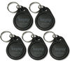 Picture of Keysy Rewritable RFID Key Fobs (5-Pack, Black)