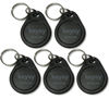 Picture of Keysy Rewritable RFID Key Fobs (5-Pack, Black)