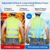 Picture of Portable Fan, Rechargeable Mini Waist Clip Fan, 8000mAh Battery Operated, 3 Speeds Personal Hands-Free Hanging Neck Fan, Max 24H Working Time, Wearable body Belt Fan for Camping, Outdoor, Travel