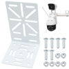 Picture of CCTV Camera Mount Bracket, L-Shape Security Camera Mount Plate, Universal Wall Ceiling Mounting Brackets for PTZ Camera and Dome Camera