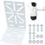 Picture of CCTV Camera Mount Bracket, L-Shape Security Camera Mount Plate, Universal Wall Ceiling Mounting Brackets for PTZ Camera and Dome Camera