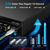 Picture of 8 Port 2.5G Gigabit PoE Web Managed Switch with 10G SFP, IEEE8023af/at PoE 135W, Support WiFi6 AP, NAS, PoE Camera NVR
