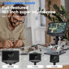 Picture of Andonstar AD409 HDMI Digital Microscope, 10.1 inch LCD Screen Soldering Microscope, 300X USB Electronic Microscope Camera for Professional PCB Soldering, Coin Collection, Supports Windows PC