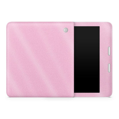 Picture of Glossy Glitter Tablet Skin Compatible with Kobo Libra 2 (2023) - Solid Pink - Premium 3M Vinyl Protective Wrap Decal Cover - Easy to Apply | Crafted in The USA by MightySkins