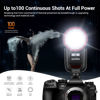 Picture of GODOX V1 Pro O V1Pro-O Round Head Camera Flash, 2.4G TTL Flash Speedlite HSS 1/8000s, 2980mAh Li-ion Battery, Detachable Flash SU-1, External Flash Compatible for Olympus Panasonic Camera(USA Version)