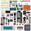 Picture of FREENOVE Ultimate Starter Kit for ESP32-WROVER CAM (Included), Dual-core 32-bit 240 MHz Microcontroller, Onboard Camera Wireless, Python C Java, 795-Page Detailed Tutorial, 240 Items, 122 Projects