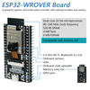 Picture of FREENOVE Ultimate Starter Kit for ESP32-WROVER CAM (Included), Dual-core 32-bit 240 MHz Microcontroller, Onboard Camera Wireless, Python C Java, 795-Page Detailed Tutorial, 240 Items, 122 Projects