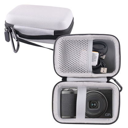 Picture of WERJIA Hard EVA Travel Case for Ricoh GR III HDF/GR IIIx/GR III/GR II/GR Digital Camera (grey)
