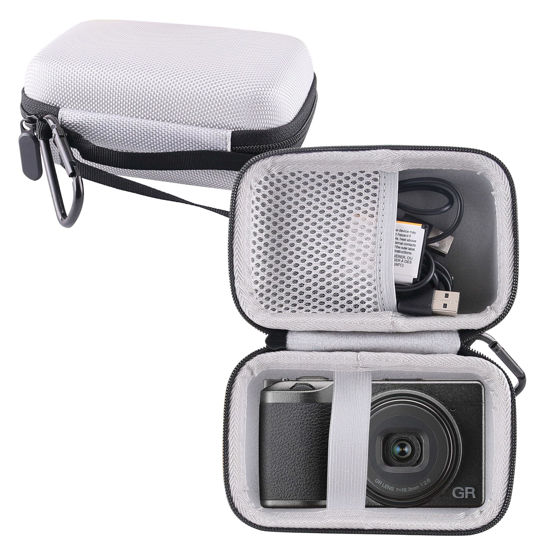 Picture of WERJIA Hard EVA Travel Case for Ricoh GR III HDF/GR IIIx/GR III/GR II/GR Digital Camera (grey)
