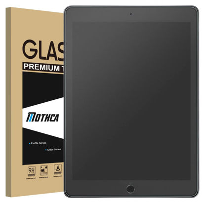 Picture of Mothca Matte Glass Screen Protector for iPad 9.7 Inch(2018/2017 Model, 6th/5th Generation) iPad Pro 9.7, iPad Air1/Air2 [NOT Privacy] Anti-Glare & Anti-Fingerprint Tempered Glass Film, Smooth as Silk