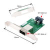 Picture of chenyang Dual Ports Mini SAS HD SFF-8644 to Internal SAS HD SFF-8643 PCBA Female Adapter with Low Profile Bracket