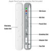Picture of YINVA Pencil Case for Apple Pencil 2nd Generation/1st Gen, Pencil Holder Storage Box Design for iPad Accessories(Gray)