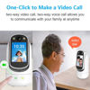 Picture of Video Call Security Camera Indoor, Nanny Camera Baby Camera Pet Camera,2-Way Video Call,2-Way Audio, 360°Pan/Tilt WiFi Camera for Home Security, Motion Tracking, 1080P 2.8 inch HD Screen,Night Vision