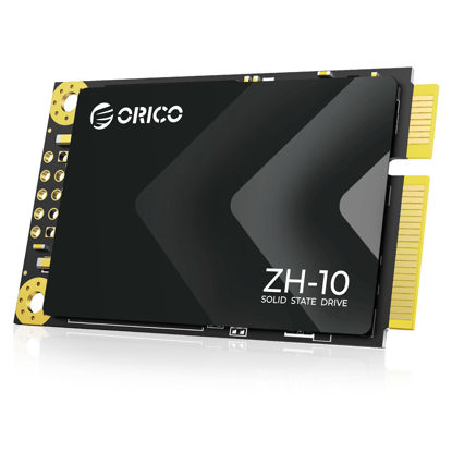 Picture of ORICO 256GB mSATA SSD, SATA III 6Gbps 3D NAND Internal Solid State Drive for Laptops Ultrabooks Desktop-ZH10