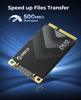 Picture of ORICO 256GB mSATA SSD, SATA III 6Gbps 3D NAND Internal Solid State Drive for Laptops Ultrabooks Desktop-ZH10