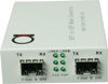 Picture of SFP to SFP Fiber Media Converter - 2 x Standard Open SFP Slots - Supports Gigabit, Fast Ethernet and 2.5G SFP miniGBIC modules - Fiber to Fiber Converter - without Transceivers