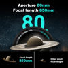 Picture of HOROX Maksutov-Cassegrain Telescopes for Adults Astronomy, 80mm Aperture 850mm Catadioptric Compound Telescope, Compact Portable Travel Telescope, w. Pro Tripod & Phone Adapter