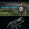 Picture of HOROX Maksutov-Cassegrain Telescopes for Adults Astronomy, 80mm Aperture 850mm Catadioptric Compound Telescope, Compact Portable Travel Telescope, w. Pro Tripod & Phone Adapter