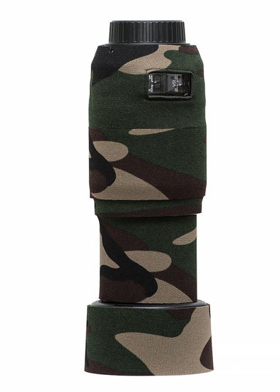 Picture of LensCoat Lens Cover for Nikon AF-S 55-300 mm f/4-5.6G ED VR (Forest Green Camo)