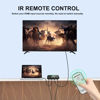 Picture of 4K HDMI Splitter with Remote, ORIKLON 3 in 1 Out HDMI Switch Box, Aluminum 3 Port HDMI Switcher Selector, Support 4K@30Hz HD 3D 1080P for Cable Box Fire Stick Nintendo Switch Xbox PS3/4 DVD Blu-Ray