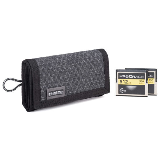 Picture of Think Tank Photo Pixel Pocket Rocket Memory Card Wallet (Black Slate)