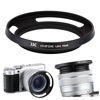 Picture of 52mm Screw in Lens Hood Shade Cover for Fujifilm Fuji Fujinon XC 15-45mm F3.5-5.6 OIS PZ Lens on Camera X-T30 II X-T20 X-T10 X-T200 X-T100 X-A7 X-A5 X-A10 X-E3 X-E2 X-S10 X-T4 X-T3 X-T2 Xpro3 Xpro2