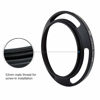Picture of 52mm Screw in Lens Hood Shade Cover for Fujifilm Fuji Fujinon XC 15-45mm F3.5-5.6 OIS PZ Lens on Camera X-T30 II X-T20 X-T10 X-T200 X-T100 X-A7 X-A5 X-A10 X-E3 X-E2 X-S10 X-T4 X-T3 X-T2 Xpro3 Xpro2