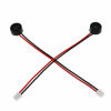 Picture of E-outstanding MIC Electret Condenser Microphone 10PCS 6027 High Sensitivity Remote Intelligent Speech Recognition Microphone With 2 Wire Leads and 1.25 Terminal