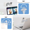 Picture of Aerbeis Continuity Magnetic Laptop Phone Holder - 180° Adjustable Continuity Camera Mount Stand Compatible with MagSafe, Slim Laptop Mount Computer Expansion Bracket for Smartphone