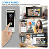 Picture of Wired Video Doorbell Apartment Intercom Syatem,10 Inch Full Touch Monitor,1080P Doorbell Camera,TUYA WiFi Smart Home Video Intercom Door Phone Kits IC Unlock for Villa Home,32G