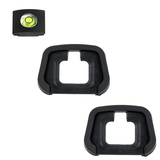 Picture of ZLMC Eyepiece Eyecup Eye Cup DK-29 for Nikon Z7 II Z7 Z6 II Z6 Z5 Mirrorless Camera, ZLMC Replaces Nikon DK-29 Eyecup & Hot Shoe Cover (2+1Pack