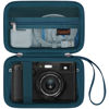 Picture of Canboc Carrying Case for Fujifilm X100V/ X100VI/ X100F/ X100S Digital Camera, Zipper Mesh Pocket fit USB Cable, Blue (Case Only)