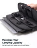 Picture of JSAUX FilpGo Extended Screen Laptop Bag, Premium Durable Travel Business Laptop Case for Notebook Tablet Monitor, Black