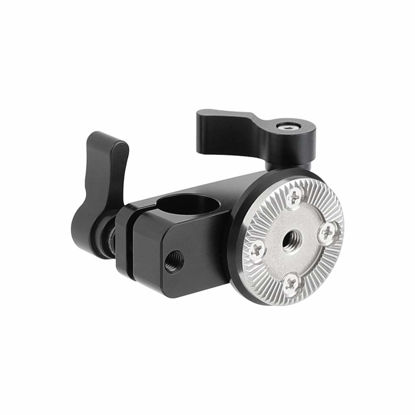 Picture of CAMVATE M6 Thread Rosette Mount with 15mm Micro Rod + 15mm Double-Port Rod Clamp Vertical Type - 2531