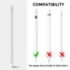 Picture of AhaStyle Silicone Case for Apple Pencil (USB-C) 2023 Ultra Thin Proteative Cover Skin Apple Pencil Sleeve Anti-Slip Grip Compatible with Apple Pencil USB C (Clear)