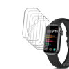 Picture of smaate Screen Protector Compatible with MorePro and FITVII HM08 1.47 inch Fitness Tracker, Soft TPU, 6-Pack, Bubble Self-healing, Full coverage