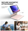 Picture of Dexnor for Samsung Galaxy Tab S9+ Plus/S9 FE+ Plus/S8+ Plus/S7+ Plus/S7 FE Case with Keyboard 12.4" Floating Cantilever Magnetic Stand Multi-Touch Trackpad Backlit S Pen Holder US Version - Pink
