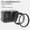 Picture of PULUZ Lens Filter Kit for Insta360 Ace Pro Camera,Aluminum Alloy Frame,52mm UV Lens Filter Adapter Ring with Lens Cover for Insta360 Ace Pro Action Camera Accessories