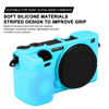 Picture of Easy Hood Case for Sony Alpha A6000 ILCE-6000 Digital Camera, Anti-Scratch Soft Silicone Housing Protective Cover Protector Skin (Blue)