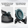 Picture of SmallRig Camera Suction Cup Mount, Mount for GoPro, on Car Window, Windshield, for Sony DSLR, Lightweight Camera, Vehicle Shooting,Vlogging, Mobile Phone, Action Camera with Action Camera Mount - 3566