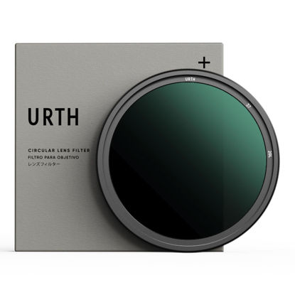 Picture of Urth 37mm ND8-128 Variable ND Lens Filter (Plus+) - 3-7 Stop Range, Ultra-Slim 20-Layer Nano-Coated Neutral Density Filter for Cameras