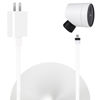 Picture of UYODM Power Cable Compatible with SimpliSafe Wireless Outdoor Security Camera,16.5Ft/5m Weatherproof USB Cable Power Your SimpliSafe Outdoor Camera continuously- White