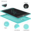 Picture of [2 Pack] 8.5 Inches LCD Writing Tablet with 2 Magnets,TIQUS Magnetic Electronic Ewriter (Single Color Light Blue)