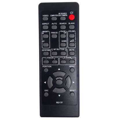 Picture of INTECHING R017F Projector Remote Control for Hitachi BZ-1, CP-A221N, CP-A222WN, CP-A301N, CP-A302WN, CP-A352WN, CP-AW2519N, CP-AW251N, CP-AW252WN, CP-AW312WN, CP-D27WN, CP-D32WN, CP-DW25WN