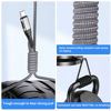 Picture of Durcord USB C Charger Cable, 2Pack 6ft Fast Charging 6Ft USB Type C Cord Cable, 6 Foot Type C Charger Premium Nylon Braided USB Cable Compatible with iPhone 15 Pro/Plust/Max-Silver