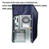 Picture of ALHBEJT 3 Pieces Computer Dust Cover Monitor + Keyboard+ Computer Host Pc Dust Proof Computer Covers Case Computer Dust Cover for Desktop Pc CPU Tower Protector (29'' Monitor Set Blue)