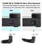 Picture of FreedConn Bluetooth Intercom Microphone [Upgrade 5-pin Headset] Speaker for KY pro TCOM-VB/TCOM-SC(5-Pin Headphone Micro USB Interface)