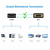 Picture of Rankie HDMI to DVI Cable, Male to Male CL3 Rated High Speed Bi-Directional, 6 Feet (Black)